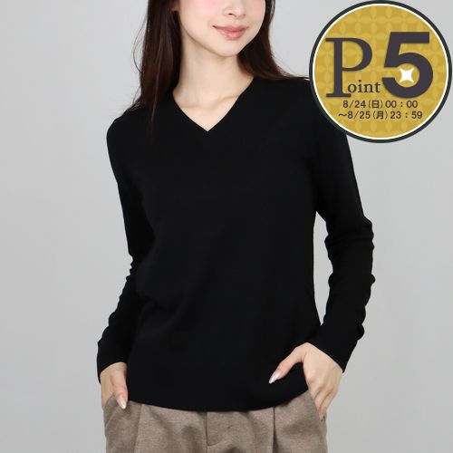エス マックスマーラ S MAX MARA レディース ウールクルーネックニット IDONEO 2529366081 008 NERO