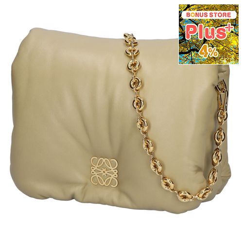 �y�����񂹁z �y���s�A���i�z ���G�x LOEWE �V�����_�[�o�b�O �p�t�@�[�S�� AP40P41X01 9584 CLAY GREEN