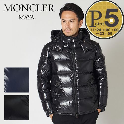 Moncler モンクレール メンズ ダウンジャケット マヤ：MAYA 1A536 00 68950 : mc-maya : テザーレブランドショップ  - 通販 - Yahoo!ショッピング