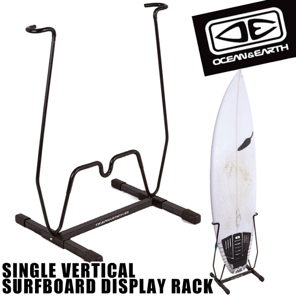 ディスプレイ ラック メーカー直送 OCEAN＆EARTH オーシャンアンドアース O&E SNGLE VERTICAL DISPLAY RACK  1本用 サーフラック :oesglver-rc:X-SPORTS - 通販 - Yahoo!ショッピング