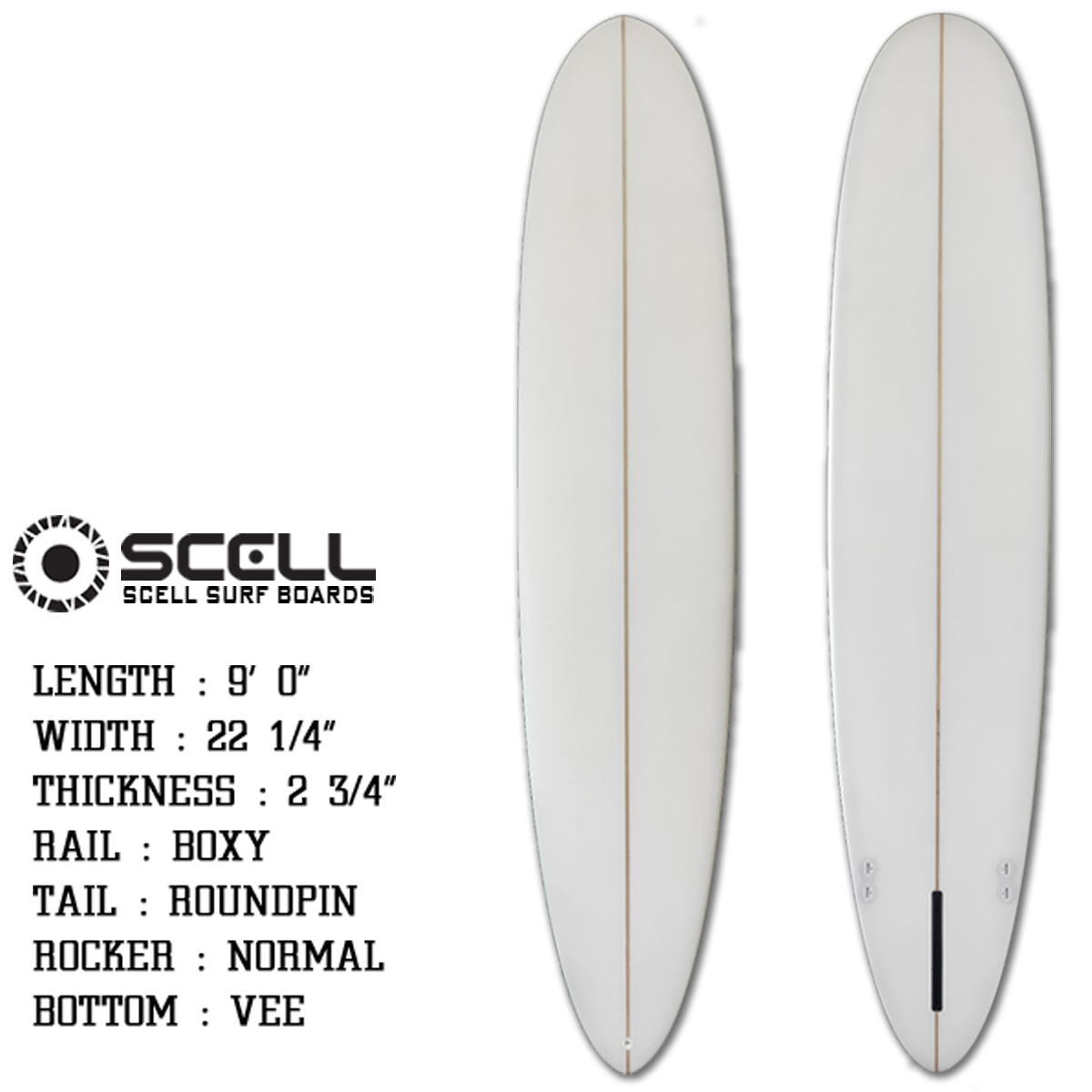 完全送料無料 BULLS-SURF送料無料 SCELL セル サーフィン サーフボード