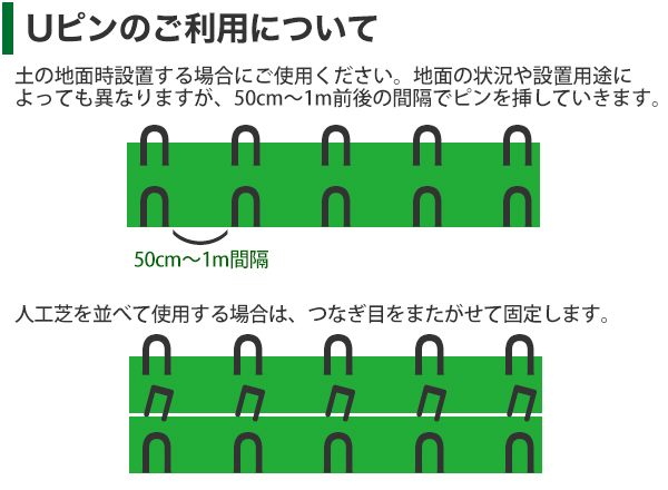 メーカー直送 日時指定不可 人工芝押さえピン グラスピン ターフピン