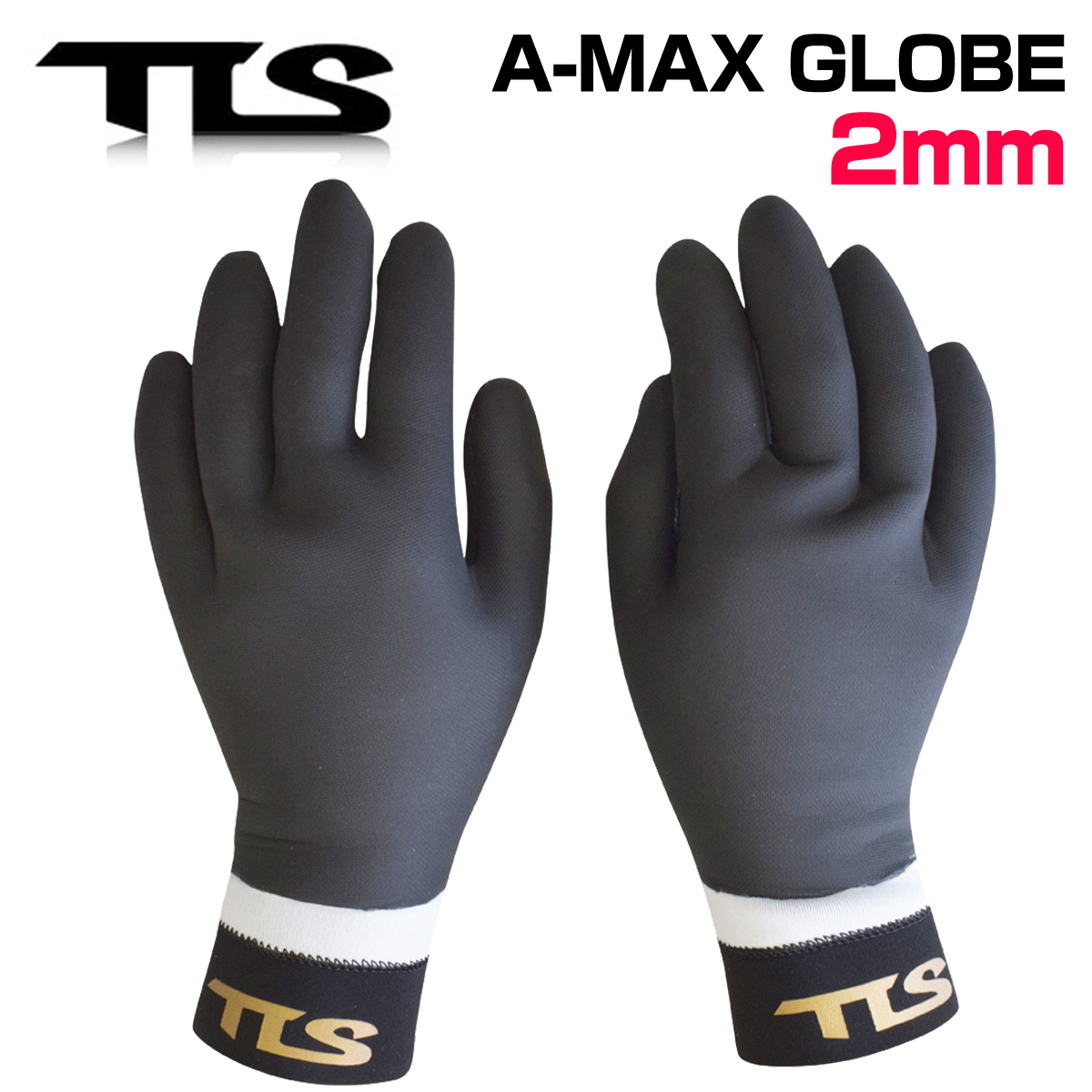 サーフィン サーフボード 初心者 ビギナー グローブ A-MAX Globe 2mm Glove Flex サーフグローブ 手袋 5本指 防寒 耐寒  ブラック TOOLS ツールス TLS :tls-amax-glb:X-SPORTS - 通販 - Yahoo!ショッピング