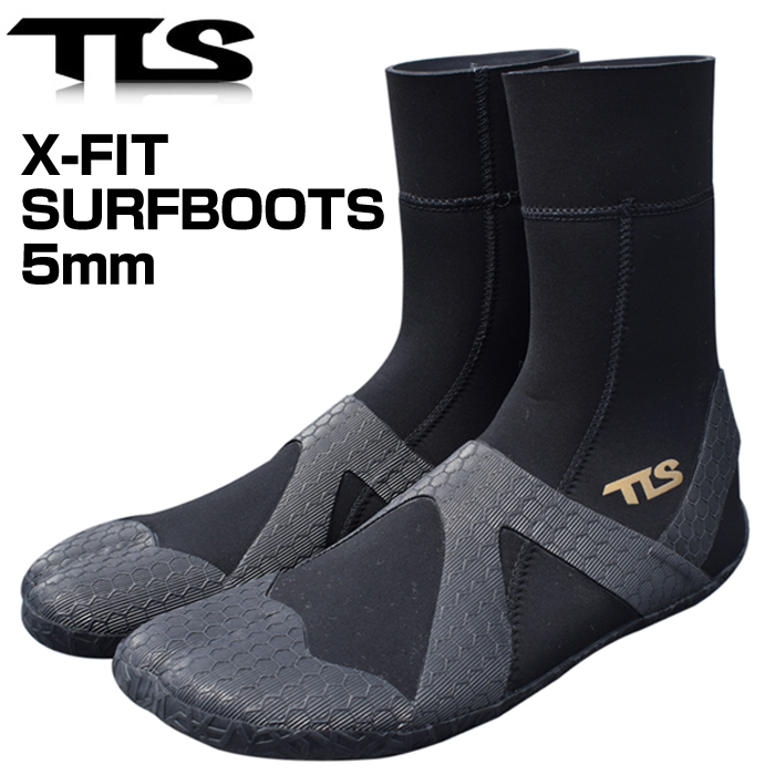 サーフィン サーフボード 初心者 ビギナー サーフブーツ X-FIT SURFBOOTS 5mm 指割れ構造 起毛裏地 防寒 耐寒 保温 起毛素材  止水性アップ TOOLS ツールス :tls-sbxfit5:X-SPORTS - 通販 - Yahoo!ショッピング