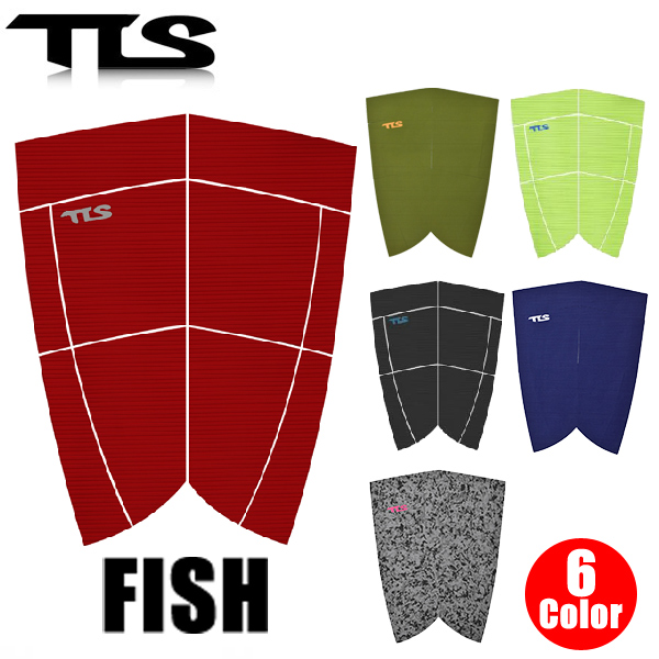 デッキパッド TOOLS ツールス TLS FISH 10PIECE デッキパッチ