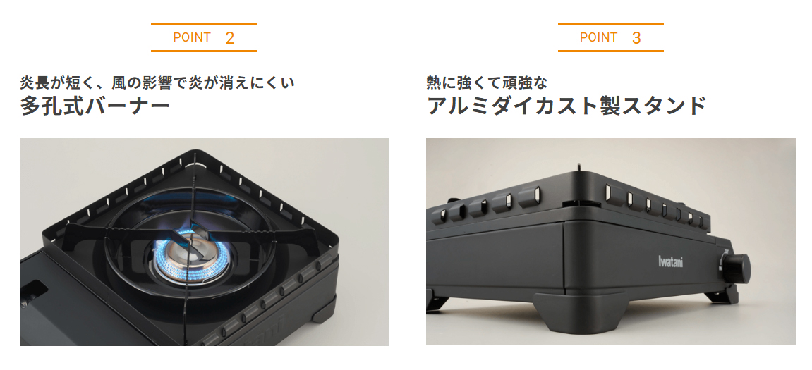 Iwatani イワタニ CB-ODX-XG カセットフー タフまるXG イワタニ
