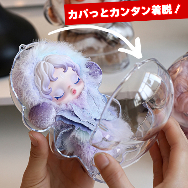 SKULLPANDA 保護ケース スカルパンダ ドールケース ケース イニシャル