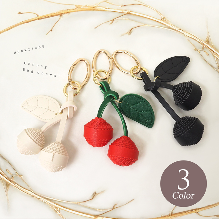 kate spade チェリー さくらんぼ キーホルダーチャーム kate spade NEW YORK - 【再値下げ】kate spade new york