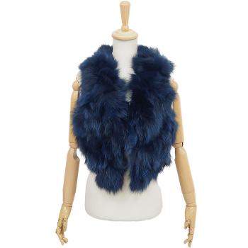 レリアン 総ファージレ ベスト 艶々フォックス×羊革 リアルファー レリアン 総ファージレ ベスト 艶々フォックス×羊革 リアルファー