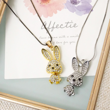 ネックレス レディース アクセサリー ウサギ ラビット ペンダント