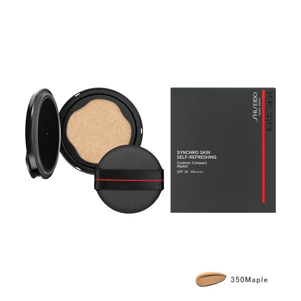 shiseido 資生堂メーキャップ  シンクロスキン　セルフリフレッシング　クッションコンパクト　（レフィル）SPF35 ・ PA++++　正規品｜xiangxiang｜07