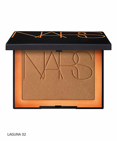 nars ナーズ ラグナ ブロンジングパウダー 本体 11g / パウダーチーク 正規品 ブロンズメイク おすすめ パール入り ブロンザー | NARS | 02