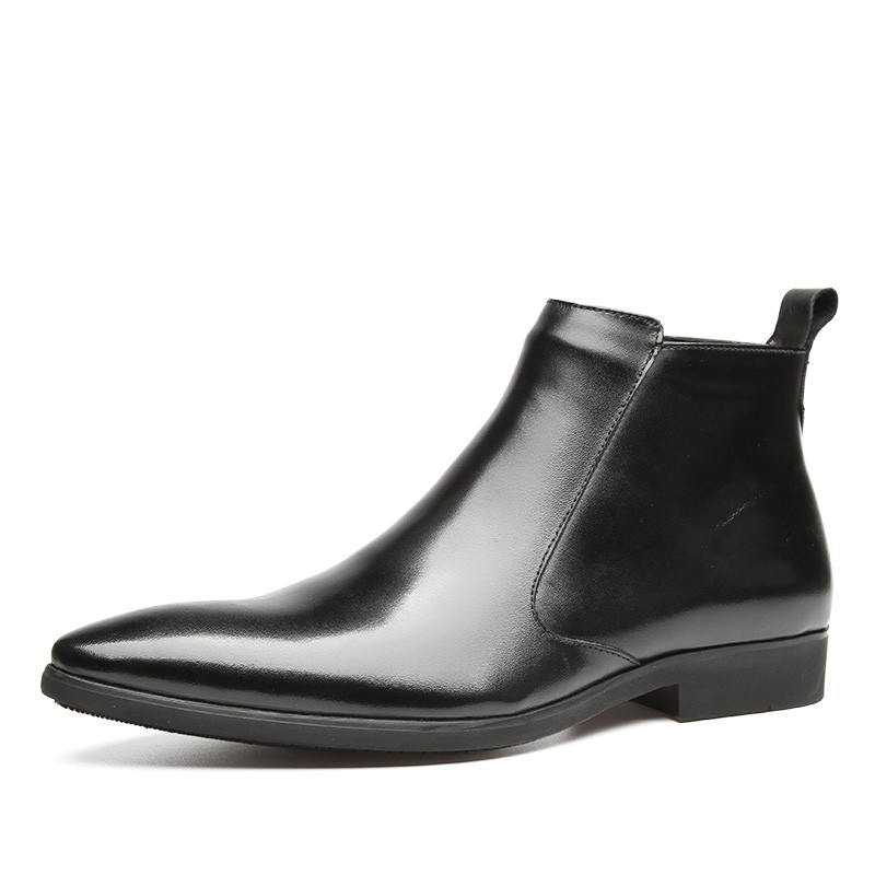 MAjuliusレザー ショートブーツ ジッパー付き MAjuliusレザー ショートブーツ ジッパー付き 快適ファッション