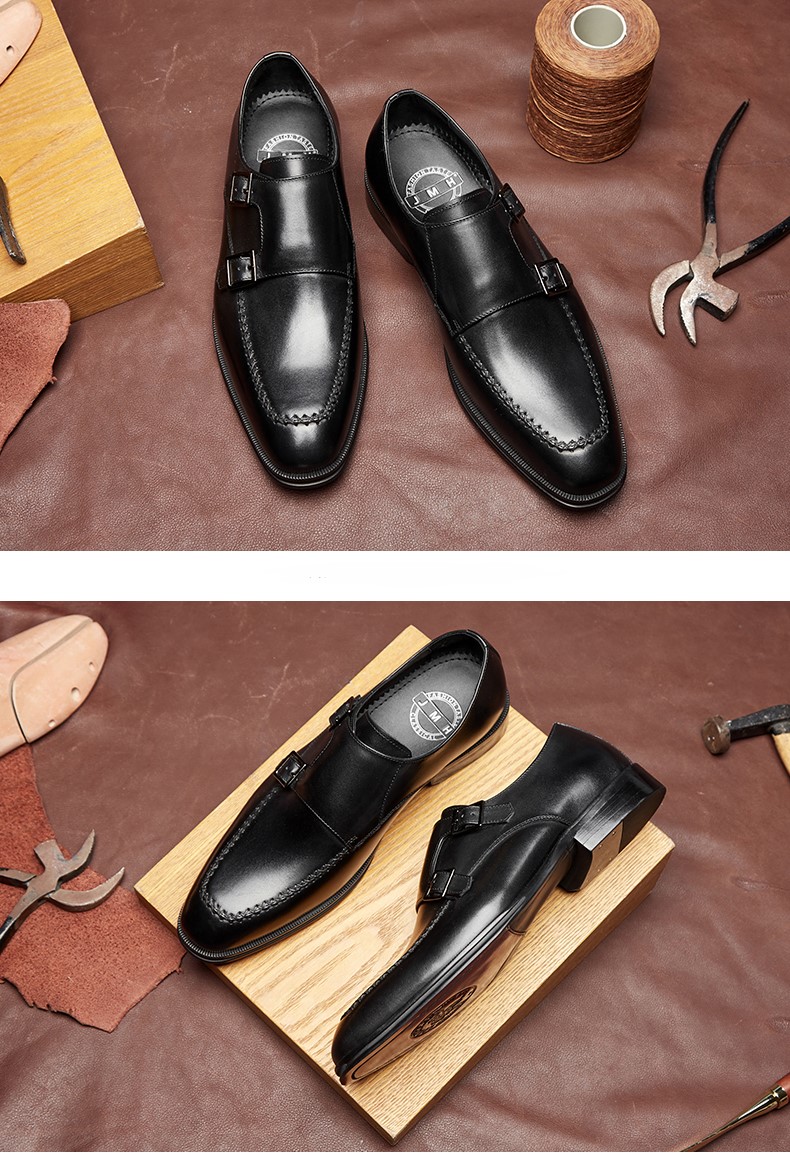 新品未使用　zapatro サパトロ　ダブルモンクストラップシューズ　ブラウン 新品未使用 zapatro サパトロ ダブルモンクストラップシューズ