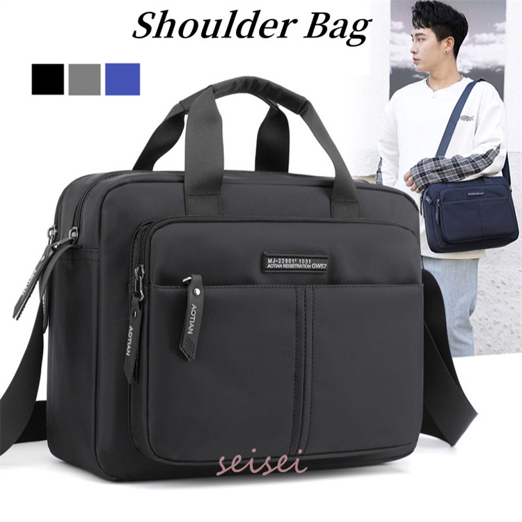 ショルダーバッグ メンズ ビジネスバッグ 40代 3way 軽量 ナイロン 斜
