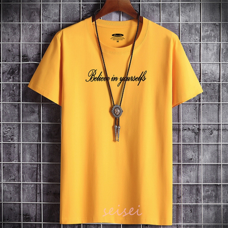 Tシャツ メンズ 半袖 シンプル 大きいサイズ お兄系 クルーネック