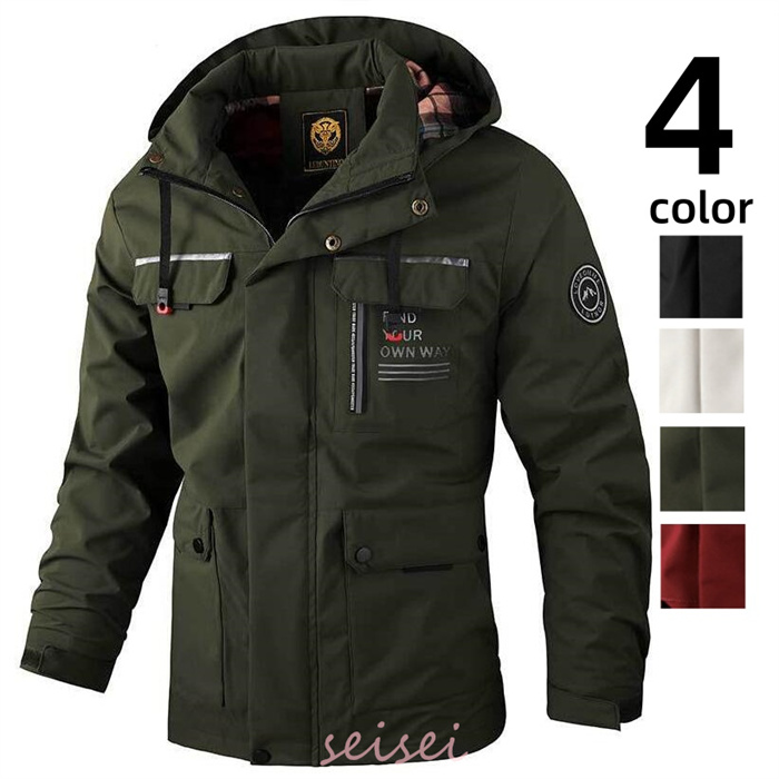 ウィンドブレーカー メンズ アウター 春服 アウトドア 防風 ジャケット