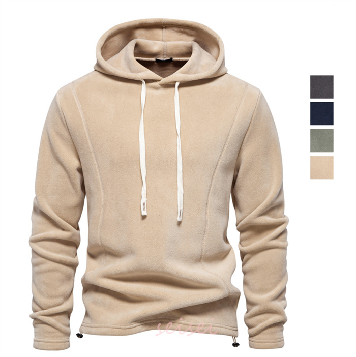 トレーナー メンズ ゴルフウェア 厚手 フード付き 暖かい プルオーバー