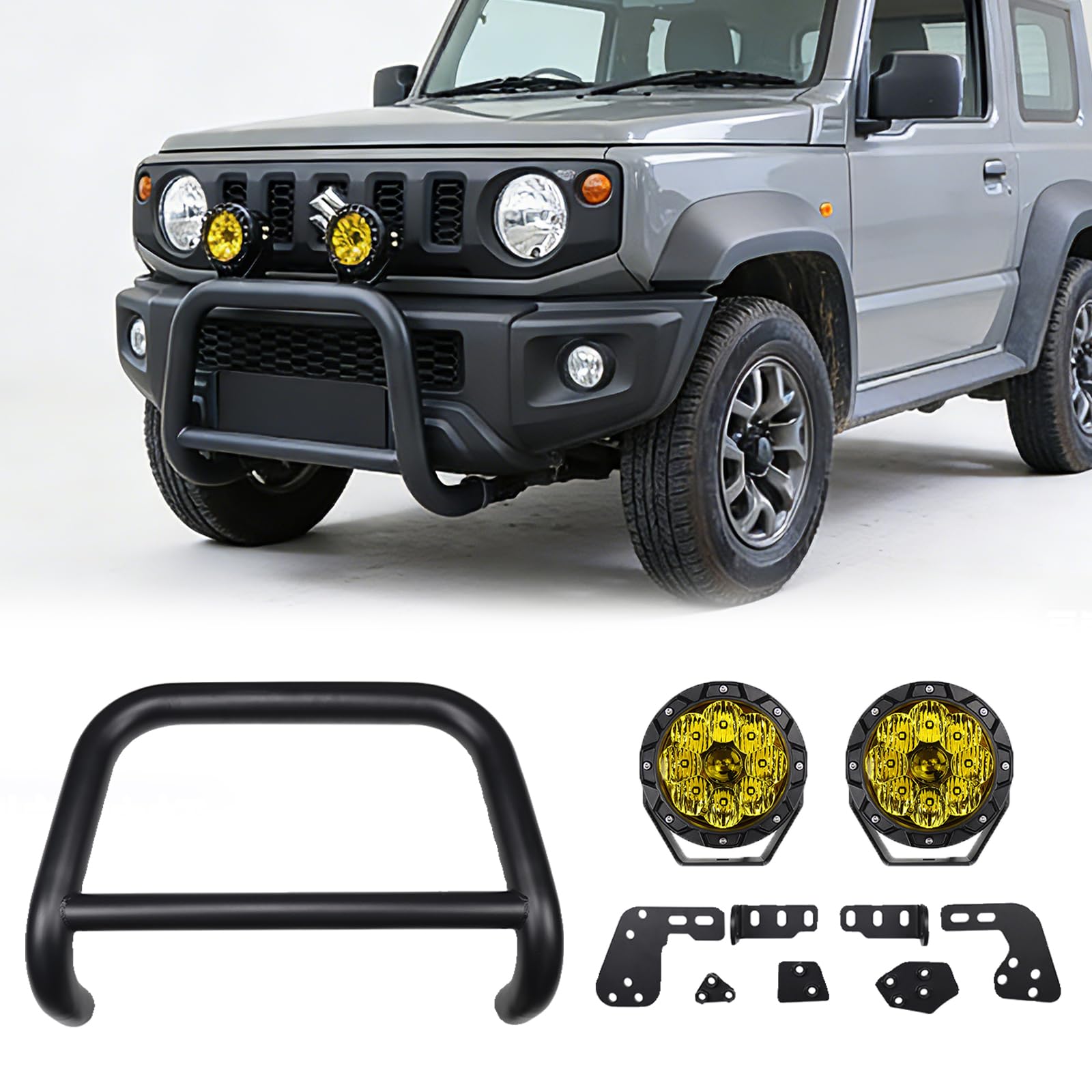 新型スズキジムニー フロントバンパーガード JB64 ジムニーシエラJB74