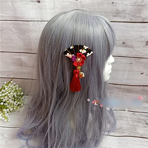 和風和柄 カチューシャ ヘッドドレス 成人式ヘアアクセサリー