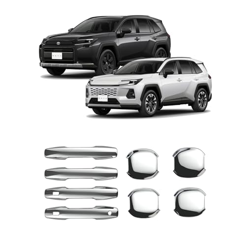 新型 RAV4 60系 パーツ 2点セット アウタードアハンドルカバー ドア