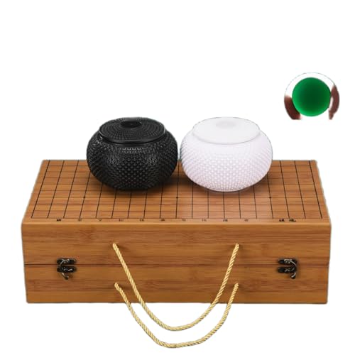 囲碁 セット 折りたたみ スペア碁石付き 47×44cm 収納便利 初心者用