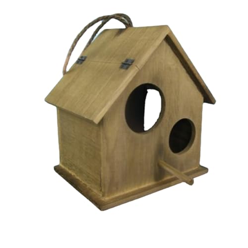 野鳥用巣箱寝床 野鳥の餌台 木制 鳥小屋 動物用ハウス 鳥の巣箱