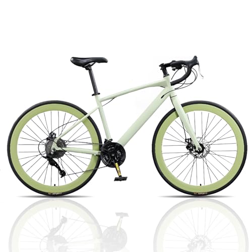 自転車 ロードバイク 700c 700×28c 24段変速MTB 高炭素鋼フレーム 前後
