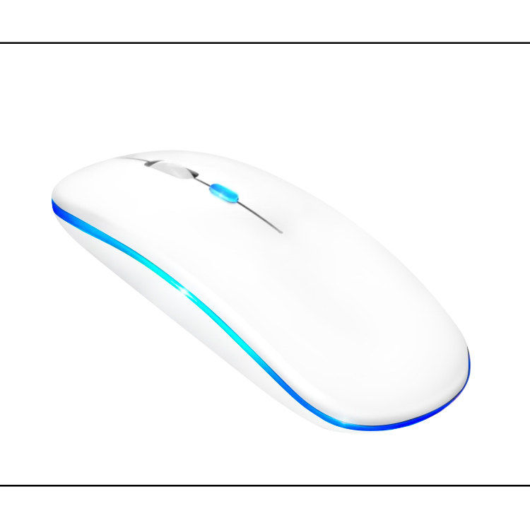ワイヤレスマウス Bluetooth5.2 マウス 充電式 超薄型 静音 2.4GHz 無線 7色ライ付 3DPIモード 光学式 無線マウス 高精度 軽量 最大90日持続 パソコン ギフト｜xjazxin｜03