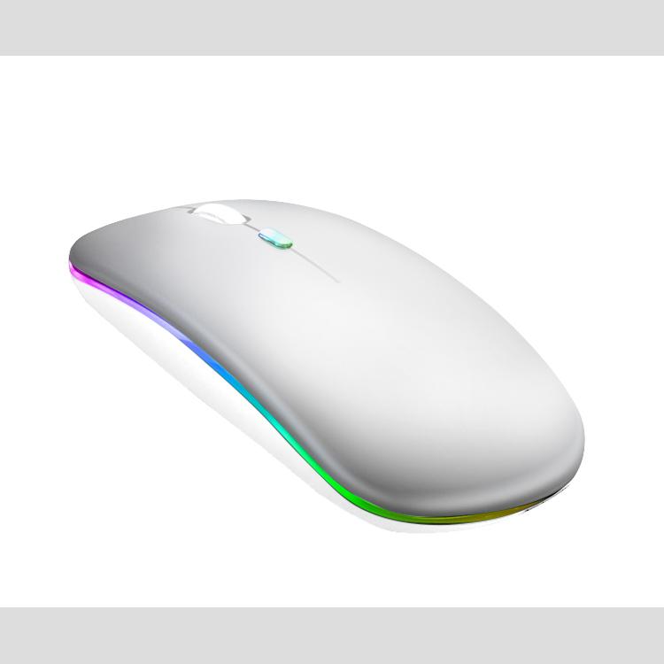 ワイヤレスマウス Bluetooth5.2 マウス 充電式 超薄型 静音 2.4GHz 無線 7色ライ付 3DPIモード 光学式 無線マウス 高精度 軽量 最大90日持続 パソコン｜xjazxin｜11