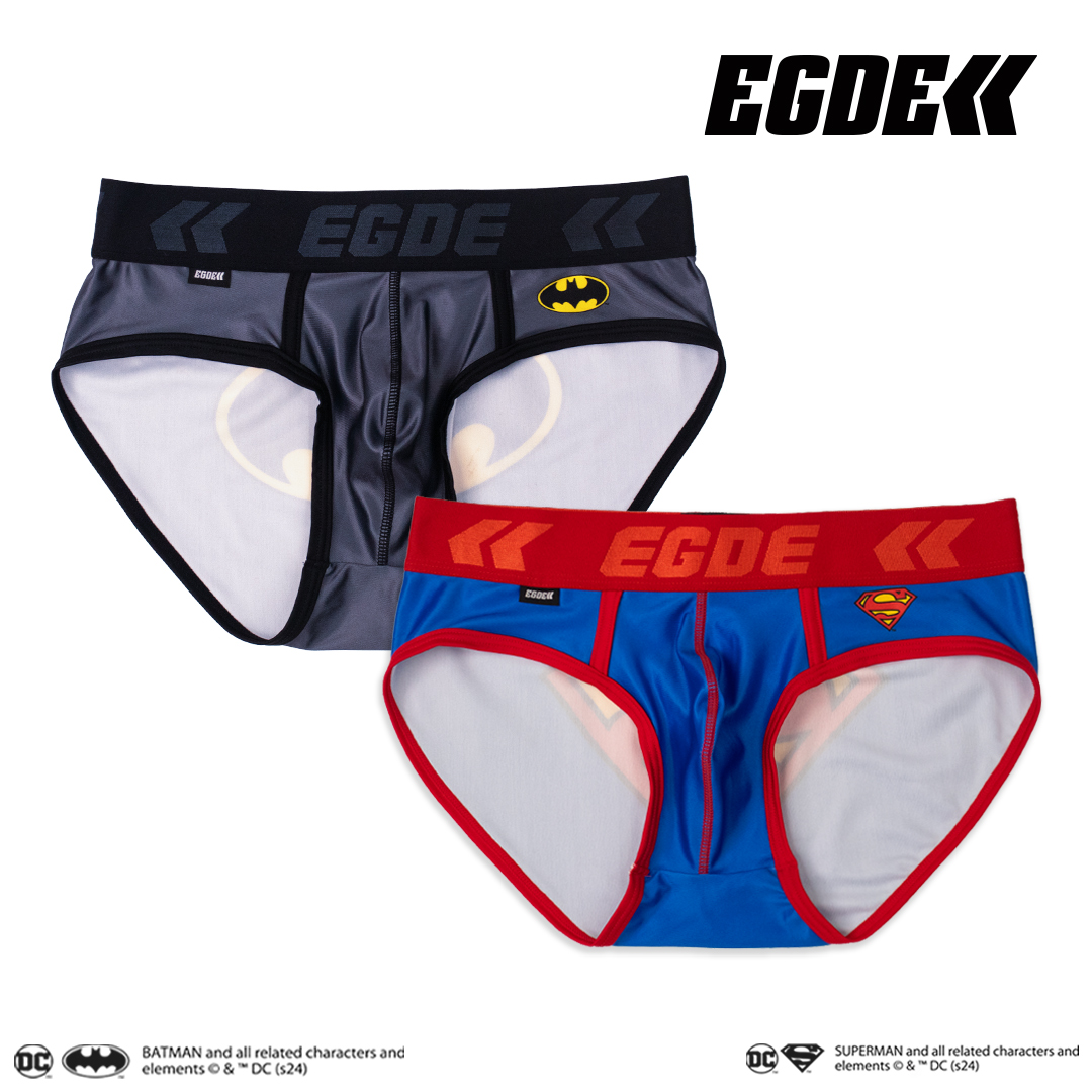 【3535】EGDE≪ SUPERMAN x BATMAN スーパーローライズ ビキニブリーフ｜xlove0091