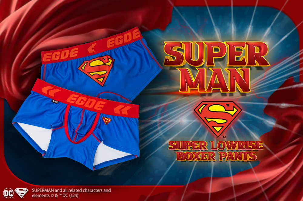 【3533】EGDE≪ SUPERMAN x BATMAN スーパーローライズ ショートボクサーパンツ｜xlove0091｜12