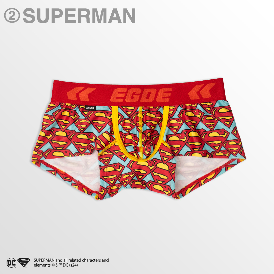 【3533】EGDE≪ SUPERMAN x BATMAN スーパーローライズ ショートボクサーパンツ｜xlove0091｜04
