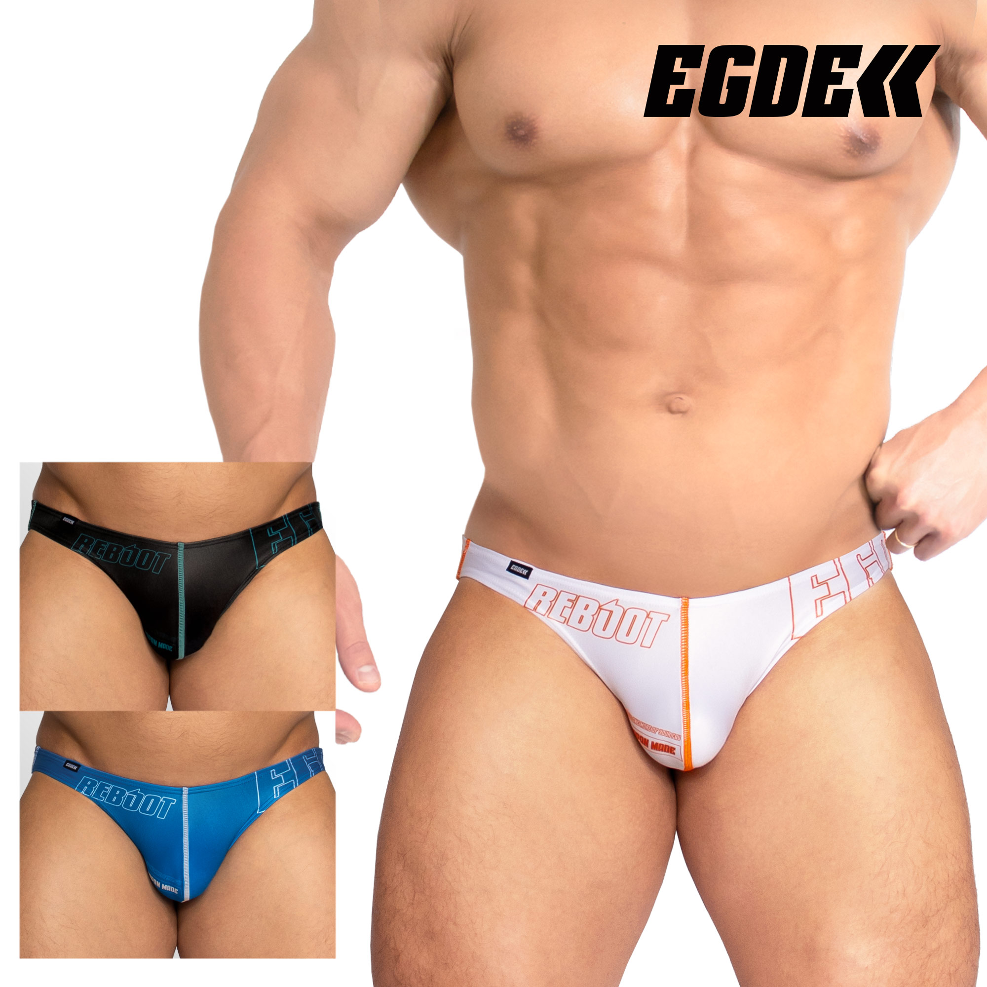 EGDE 【3830】REBOOT RE STRIPE super low-rise bikini : EGDE公式