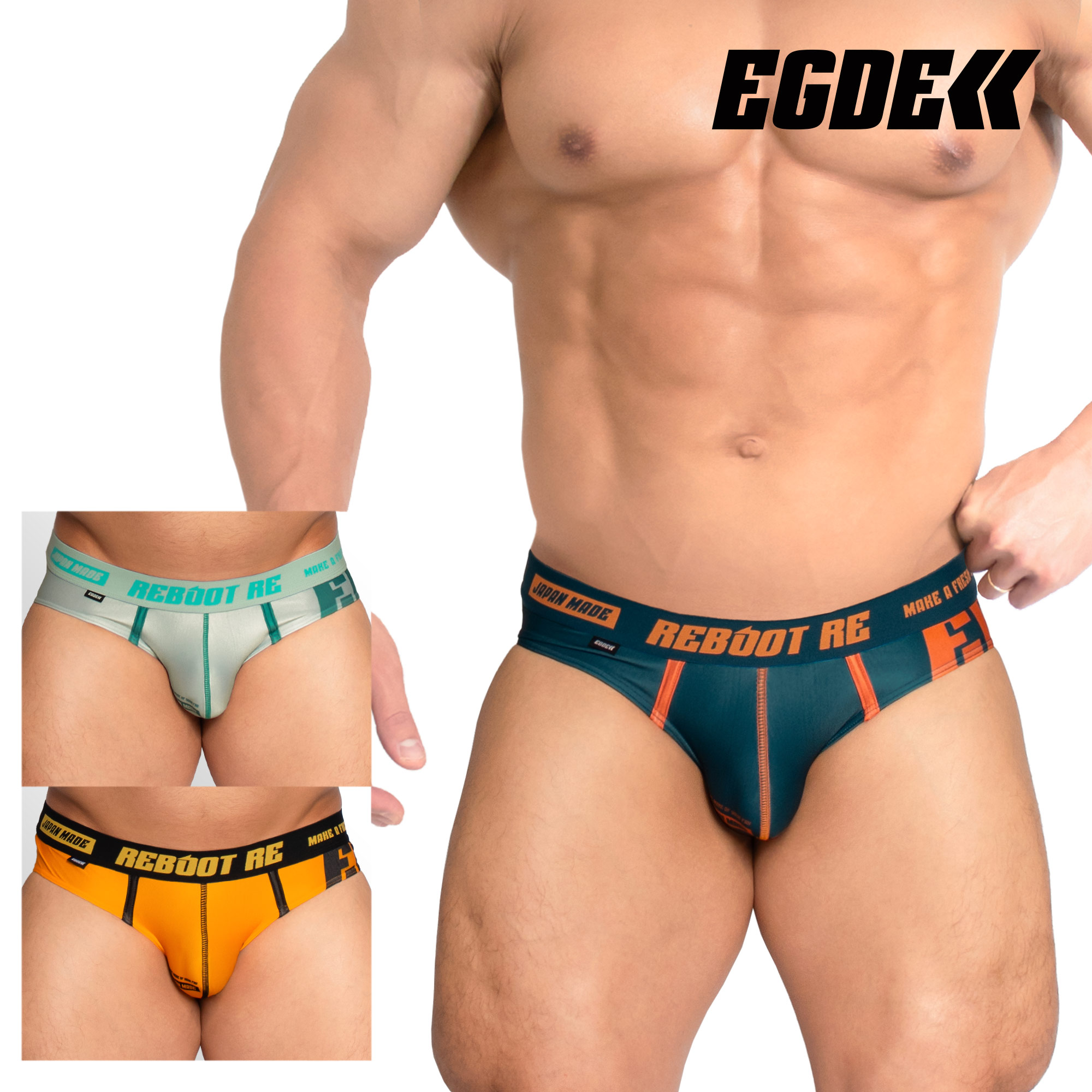 【4044】REBOOT RE super low-rise bikini briefs