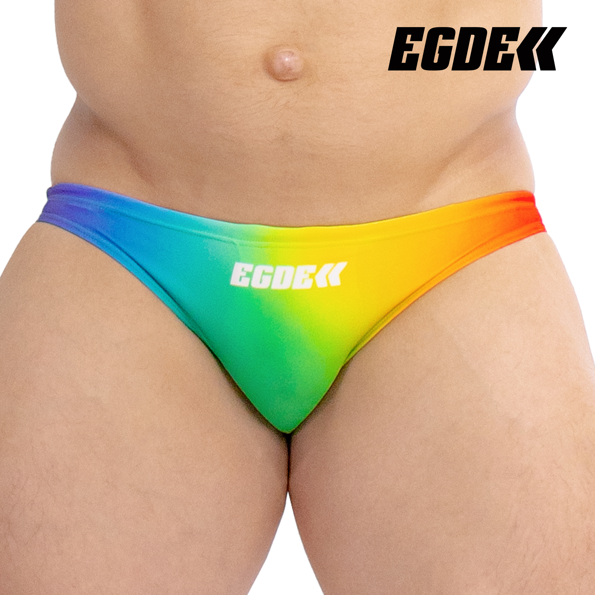 EGDE RAINBOW スーパーローライズ SWIMBIKINI XL 水着 EGDE≪ RAINBOW スーパーローライズ スイムビキニ 水着 M