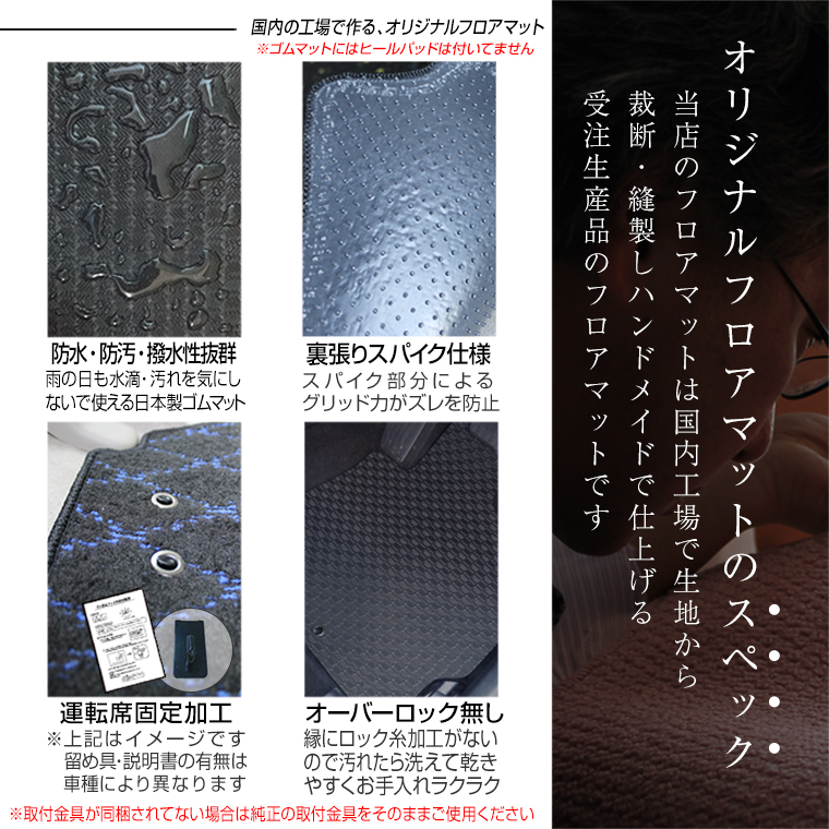 エックスマット 防水型ゴムマット ラバーマット