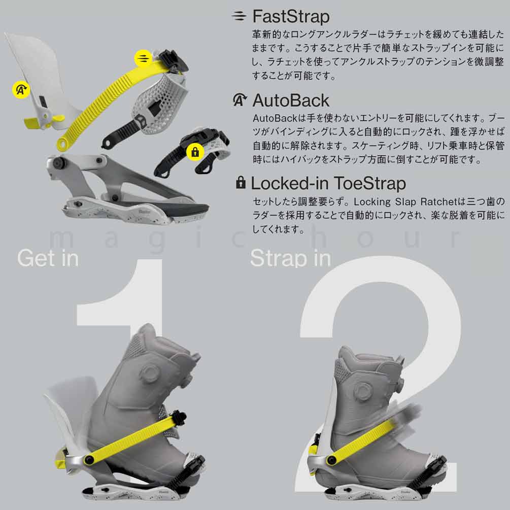 BATALEON（バタレオン） 予約商品 スノーボード ビンディング