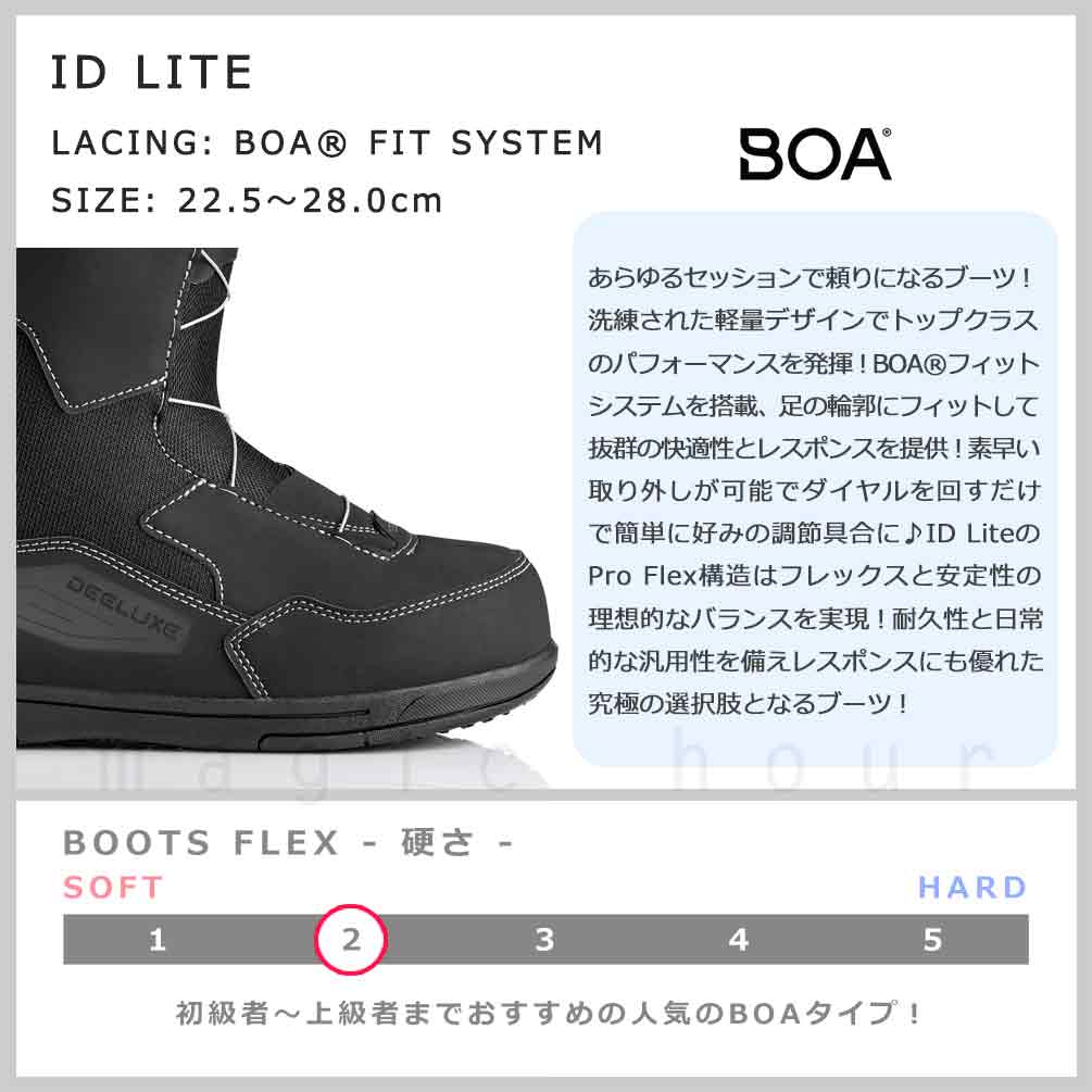 DEELUXE（ディーラックス） 予約商品 スノーボード ブーツ ID LITE