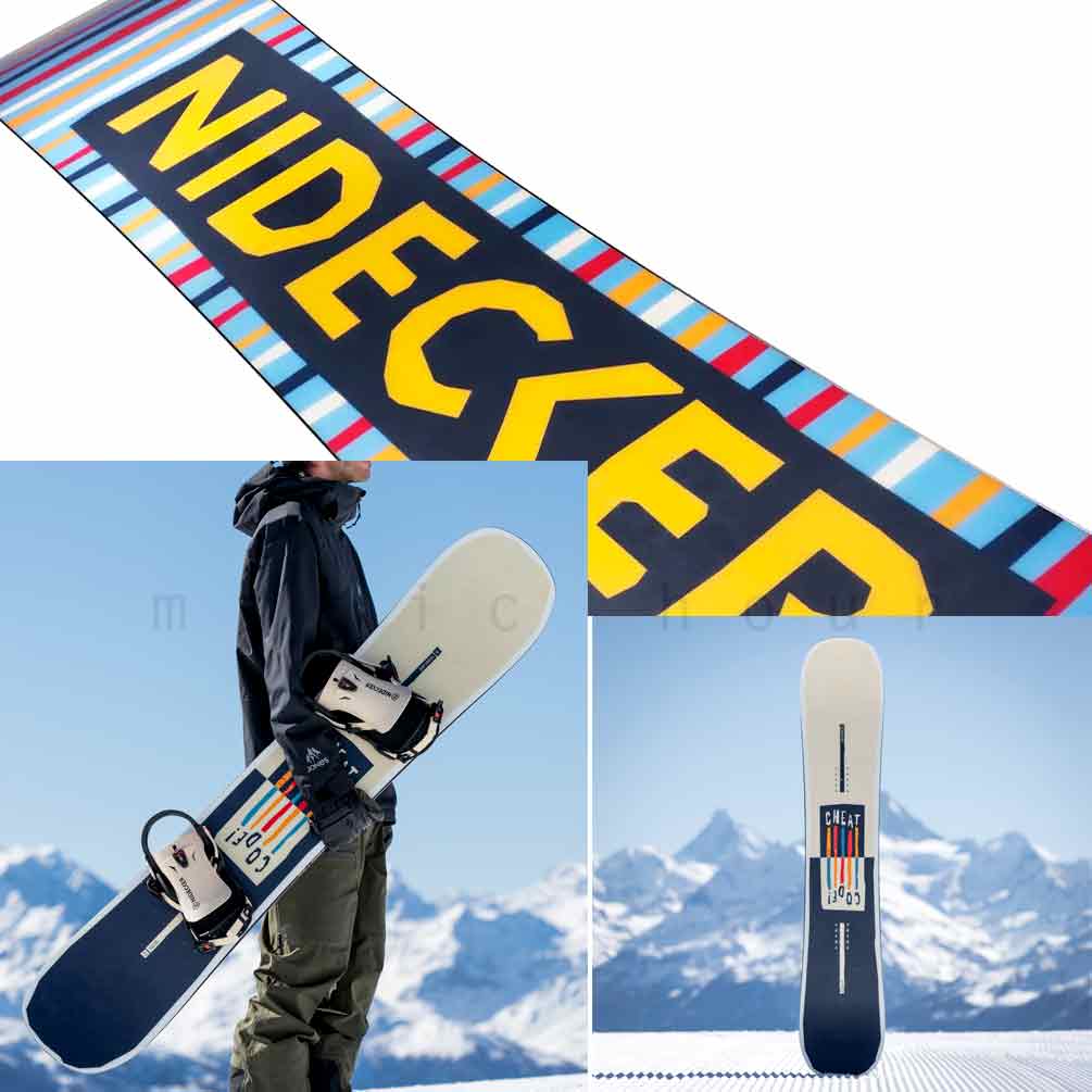NIDECKER（ナイデッカー） スノーボード 板 メンズ 単品 CHEAT CODE