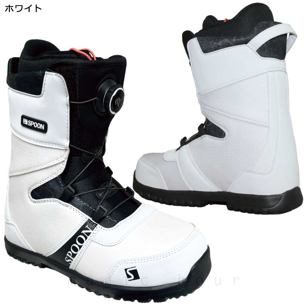 スノーボード ブーツ ダイヤル ホワイト 27.5～28cm ＊新品訳あり＊ 楽天市場】スノーボード ブーツ メンズ レディース SPOON スプーン