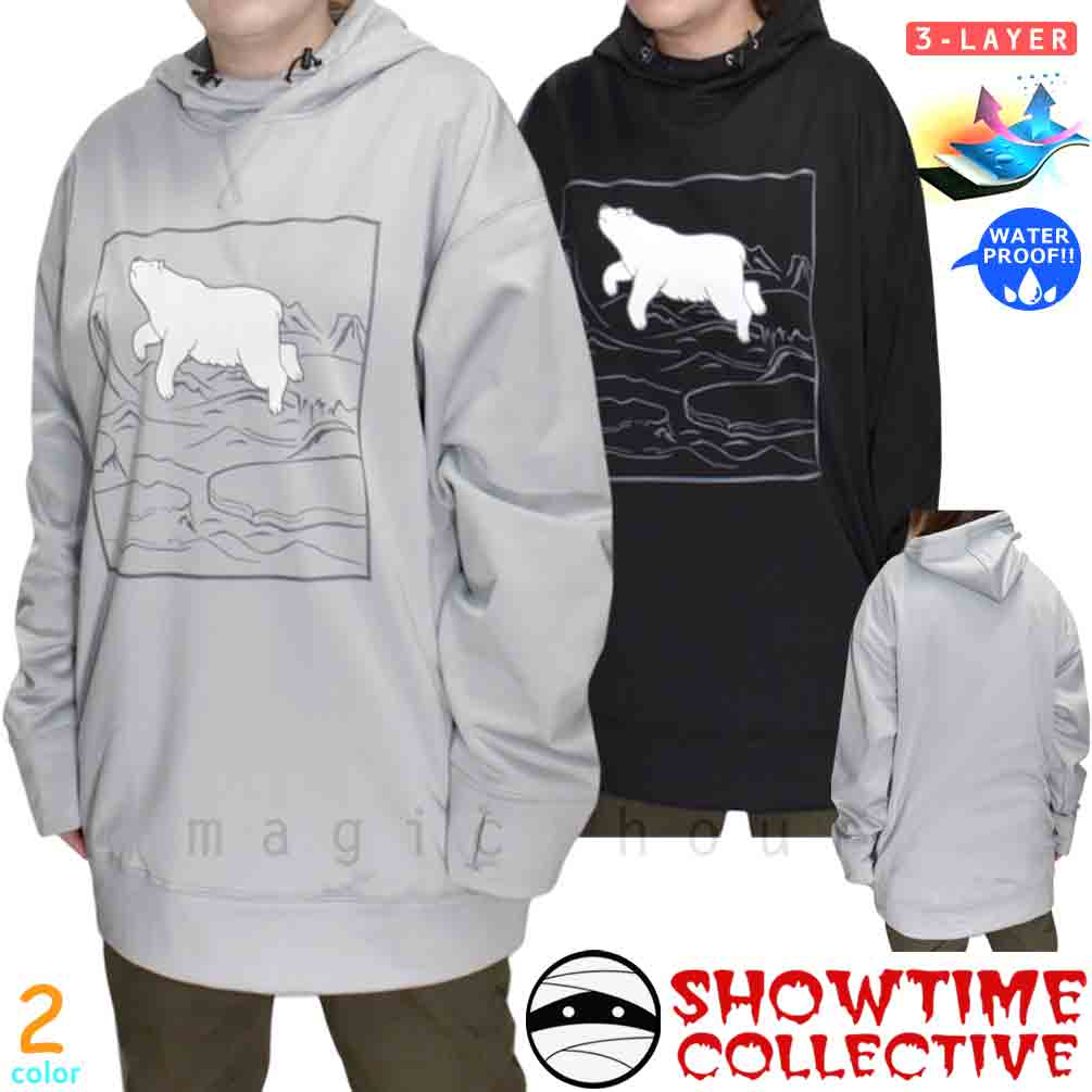 スノーボード パーカー スノボー 防水 撥水 ロング丈 防風 ウェア