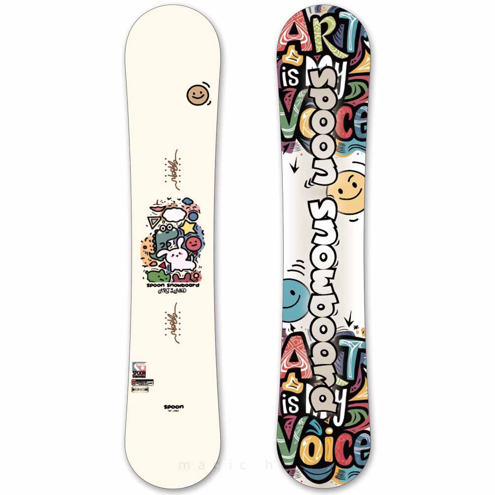 SPOON スノーボード レディース 板のみ ボード 146cm スノボー spb-26artland_5.jpg