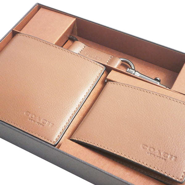 新品⭐︎coachのがま財布 COACH（コーチ） 送料無料 F64118 COACH 財布 メンズ レザー