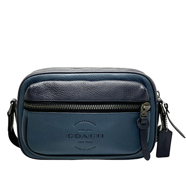 トンプソン スモール ペブルレザー C6584 ショルダーバッグ COACH 送料無料 コーチ バッグ メンズ ショルダーバッグ レザー