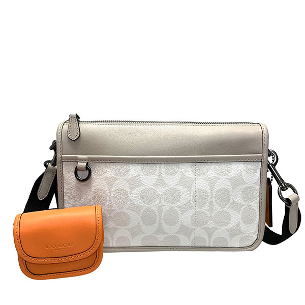 COACH コーチ バッグ メンズ ショルダーバッグ カラーブロック