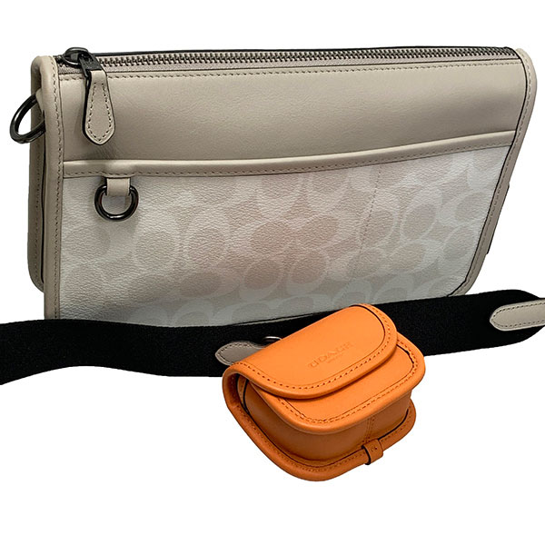 COACH コーチ バッグ メンズ ショルダーバッグ カラーブロック