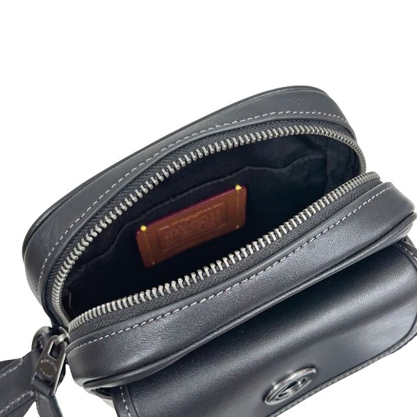 COACH（コーチ） バッグ メンズ ショルダーバッグ レザー ターンロック