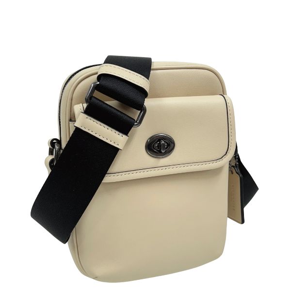 COACH（コーチ） バッグ メンズ ショルダーバッグ レザー ターンロック
