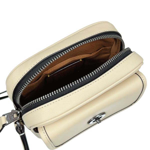 COACH（コーチ） バッグ メンズ ショルダーバッグ レザー ターンロック
